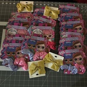 L.O.L. Surprise! Hair Accessory Set - Pink, Gold, Purple